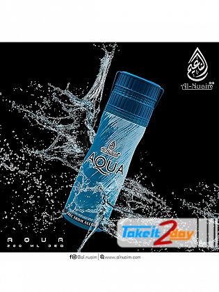 Al Nuaim Aqua Deodorant Body Spray For Men And Women 200 ML Pack Of 3
